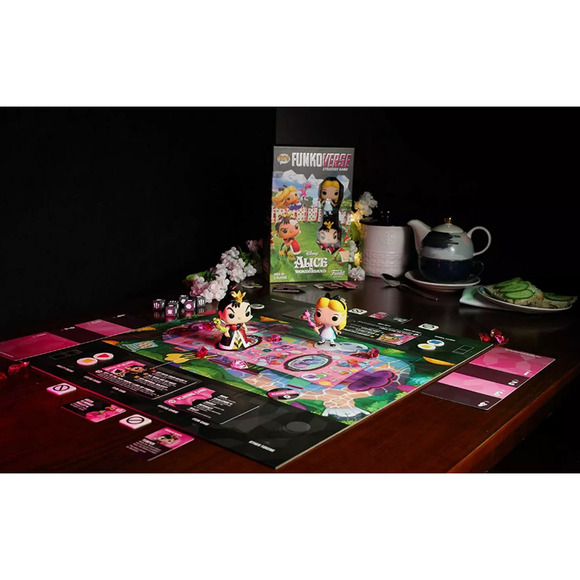 Funkoverse  Alice In Wonderland  Strategy Game 2 Pack Funko Games NWT - Picture 6 of 9